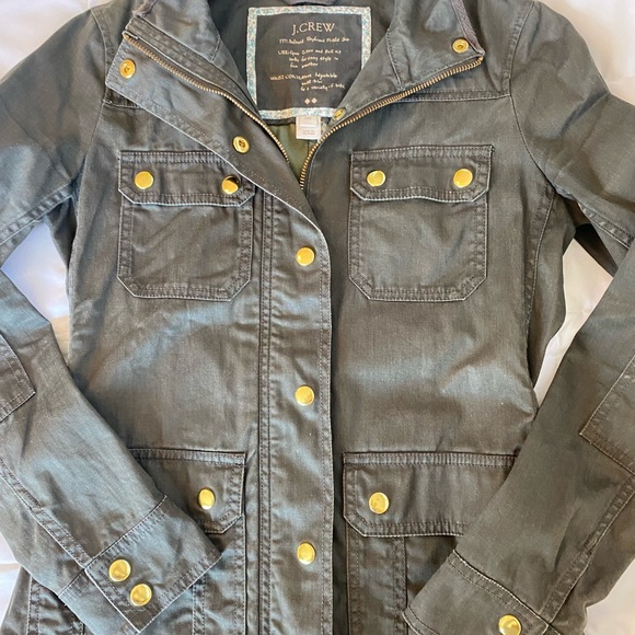 J. Crew Relaxed Boyfriend Field Jacket - Picture 3 of 4